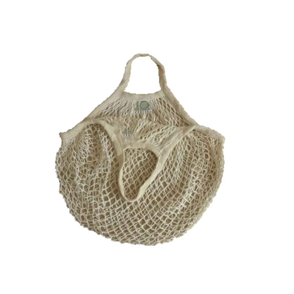 

1PC Large Capacity Cotton Totes Shopping Bags Foldable Mesh Net String Shopping Bag Reusable Shopping Bags Fruit Storage Handbag