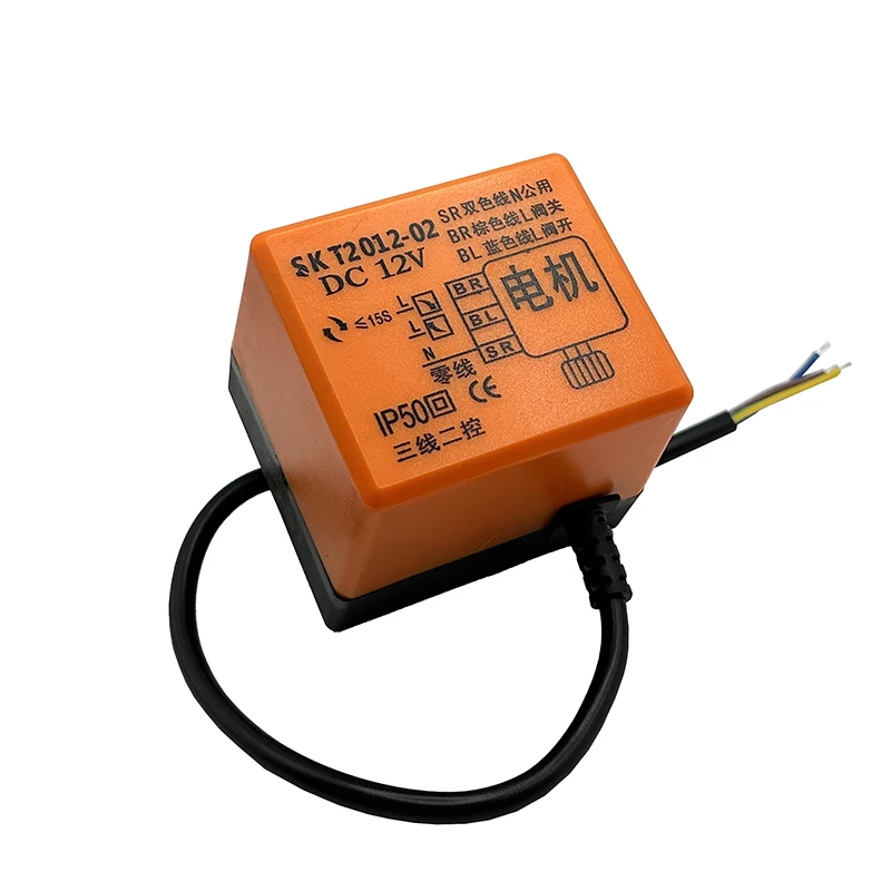 

Электропривод шарового крана 3-х проводный 1/2"-2" AC220V DC12V DC24V