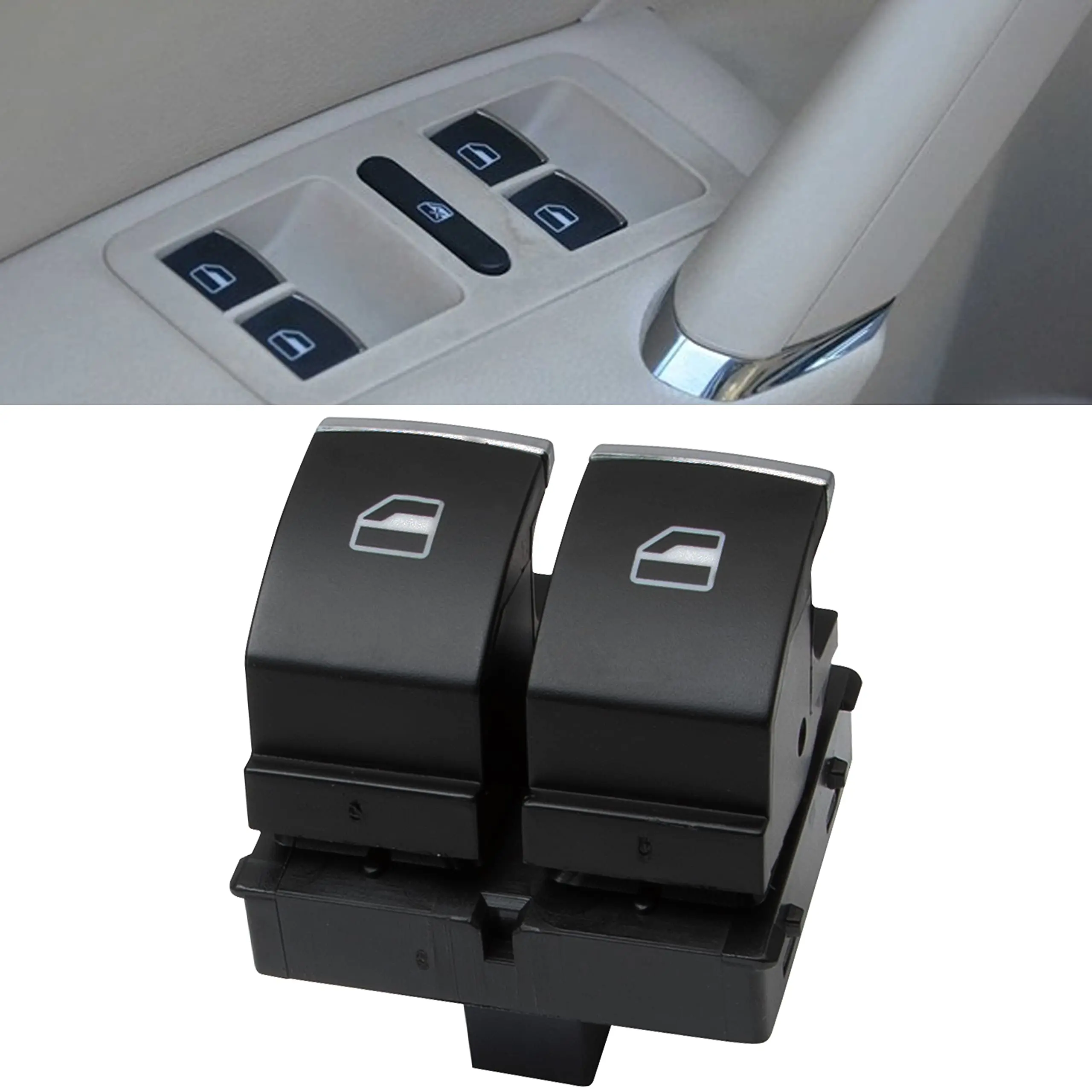 Автомобильный стеклоподъемник OE 5K3959857A 5K3959857 5K0959857 кнопка переключения для VW Passat