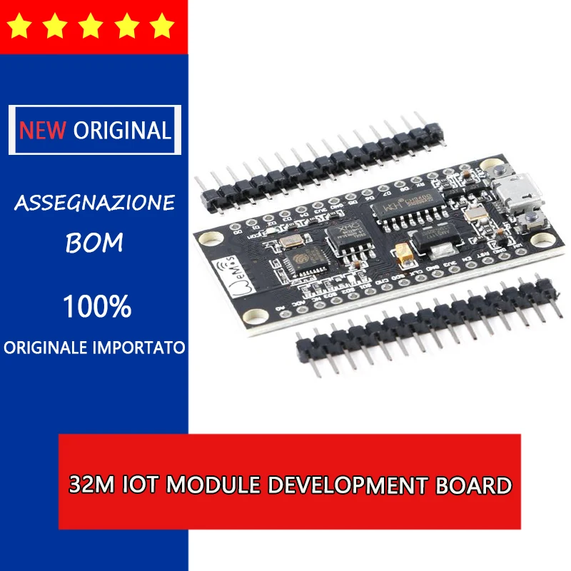 Новый модуль 340G полностью совместим со старой макетной платой ESP8266 NODEMCU 32M IoT