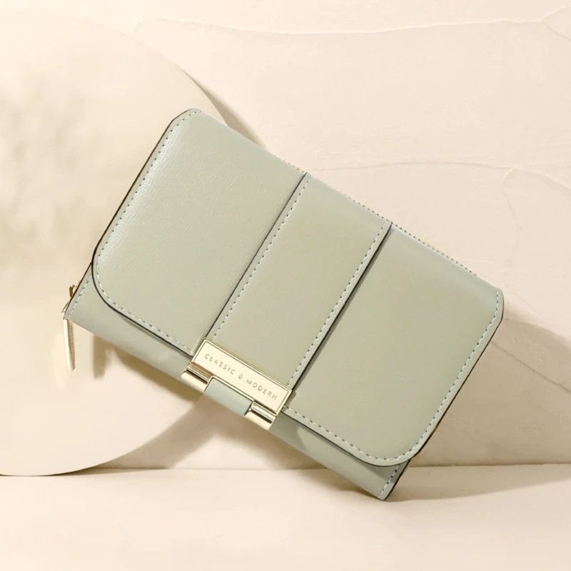 Новый женский кошелек в коротком стиле новое корейское издание простой и модный