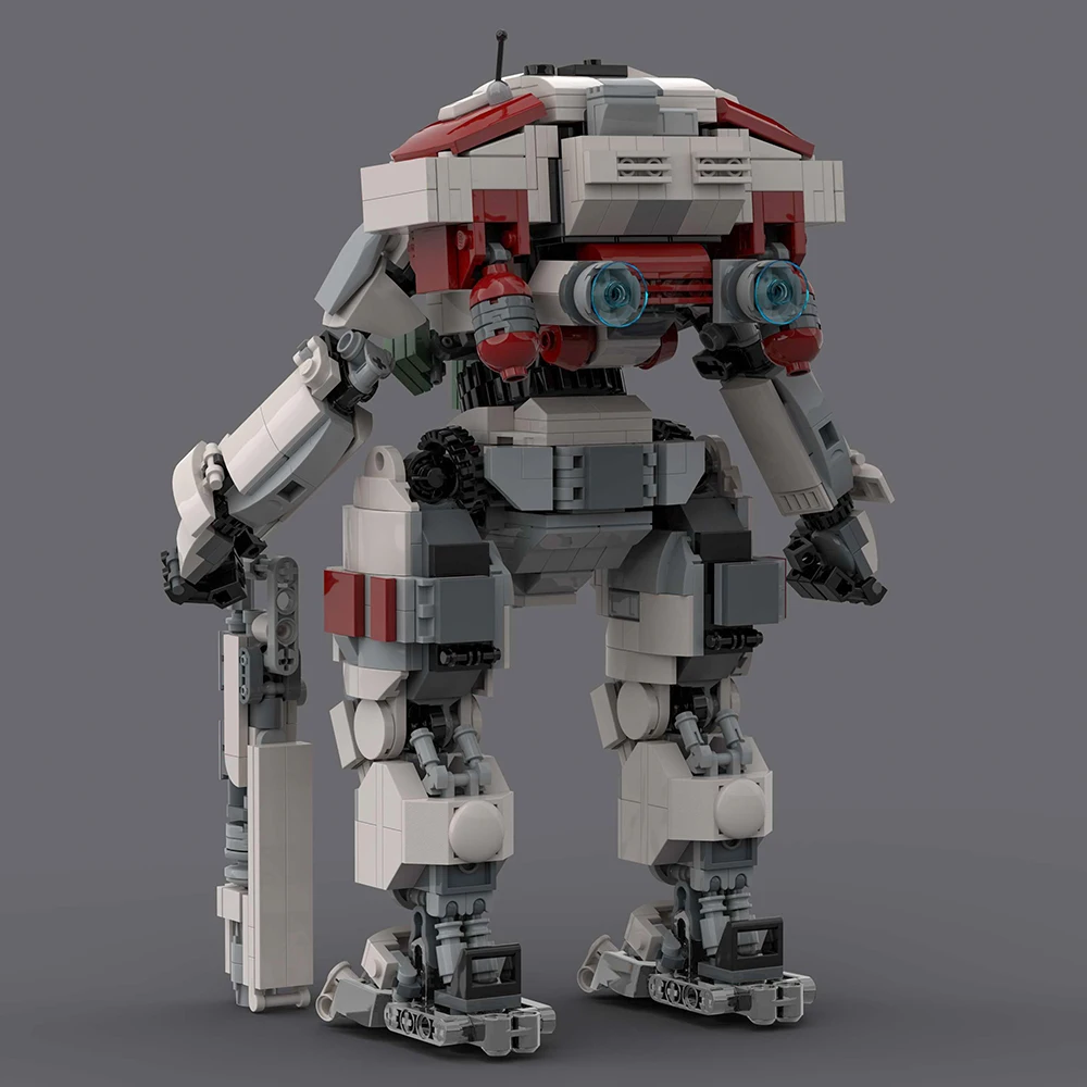 Фото MOC ионный класс Titas Mecha робот, набор строительных блоков, игра Titanfalleds 2, пионер, Титан FS-1041, боевые подсказки, солдаты, кирпичи, игрушки №4
