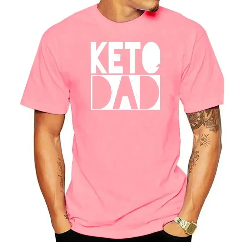 Кетогеничная футболка Keto Dad с низким содержанием Карба диетическая кетоза