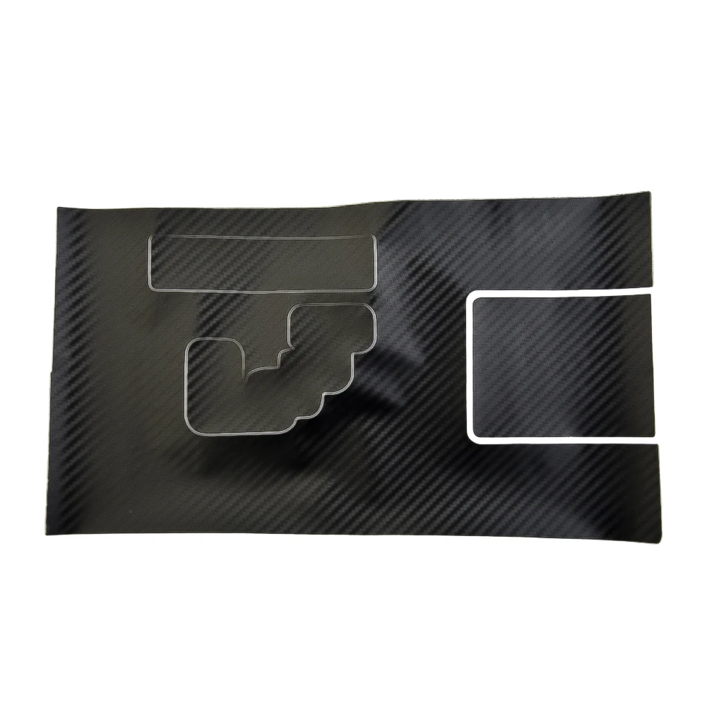 

7pcs Car Interior Stickers Carbon Fiber For LEXUS IS250 300 350 2006-2012 Panel Right-hand Drive Durable 100% Brand New