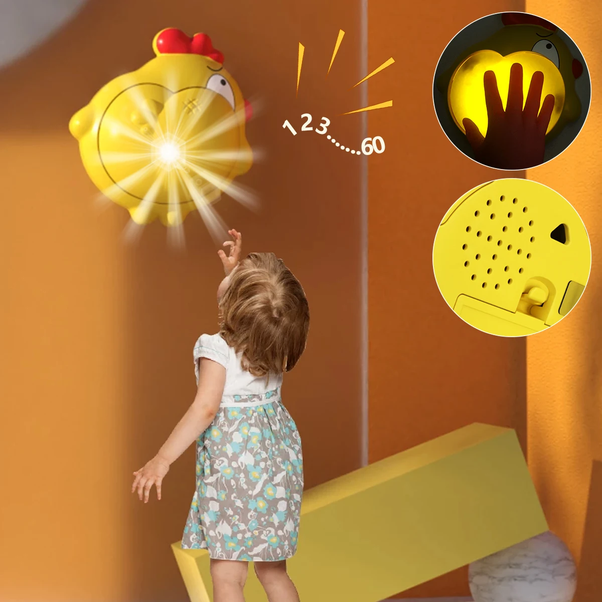 

L Kid Cute Height Touch Kid Jump Trainer Adhesive Children's high Jump Counter Kid Smart High Jump Assistant Kid Training