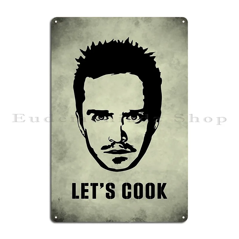 Jesse Pinkman Let Cook металлический плакат для гаража Настенная роспись кинотеатра