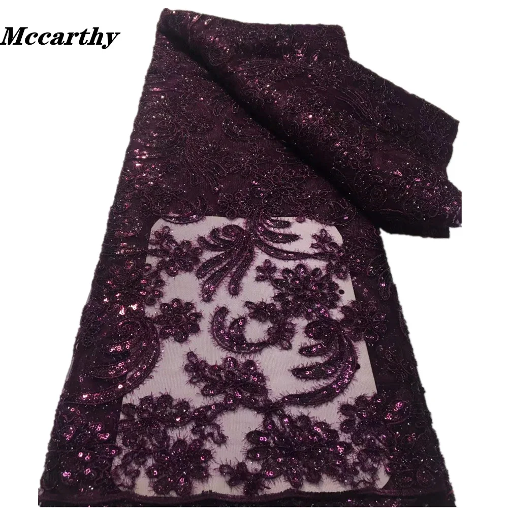 

Небесно-голубая нигерийская сетчатая кружевная ткань, Лидер продаж, кружевные ткани с блестками, Высококачественная африканская французск...