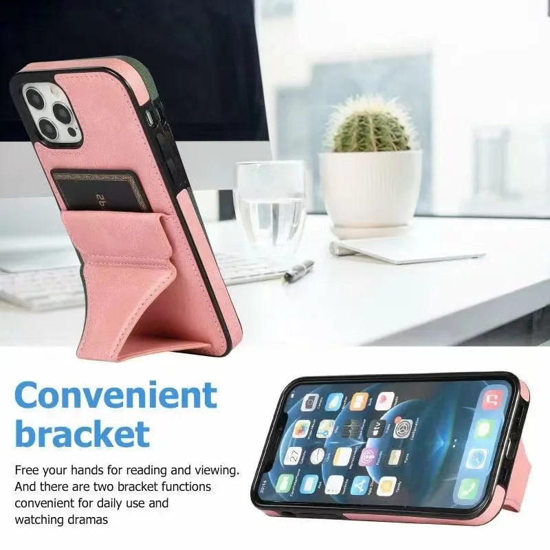Tanie Etui Na IPhone 13 Etui Luksusowe Skórzane Etui Na Karty Fundas Capa Adsorpcja Na IPhone 13 Pro Mini Max Okładki Odwróć Pyłoszczelne