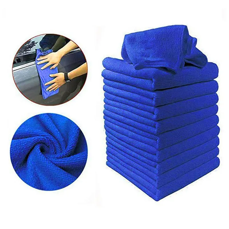 

New Microfibre Cleaning Car Soft Cloth Washing Cloth Towel 30x30cm Water Suction Auto Home Washing Duster Towel