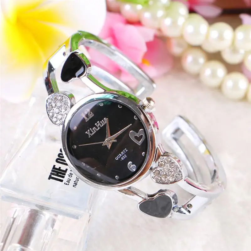 

Роскошные женские кварцевые часы с браслетом, модные часы с браслетом, Брендовые повседневные часы из нержавеющей стали с кристаллами, наручные часы, часы