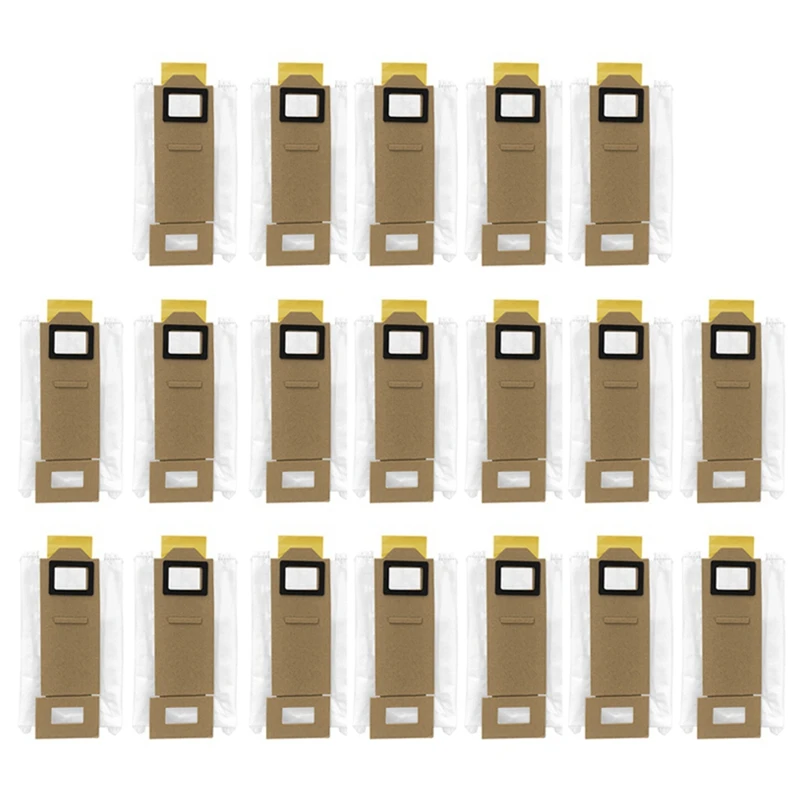 

19Pcs Dust Bags Replacement Parts For Xiaomi Roborock T7S T7S Plus S7 Auto-Empty Dock Robot Vacuum Cleaner Accessories