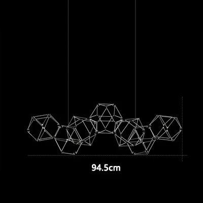 

SIUU Скандинавская трехмерная люстра