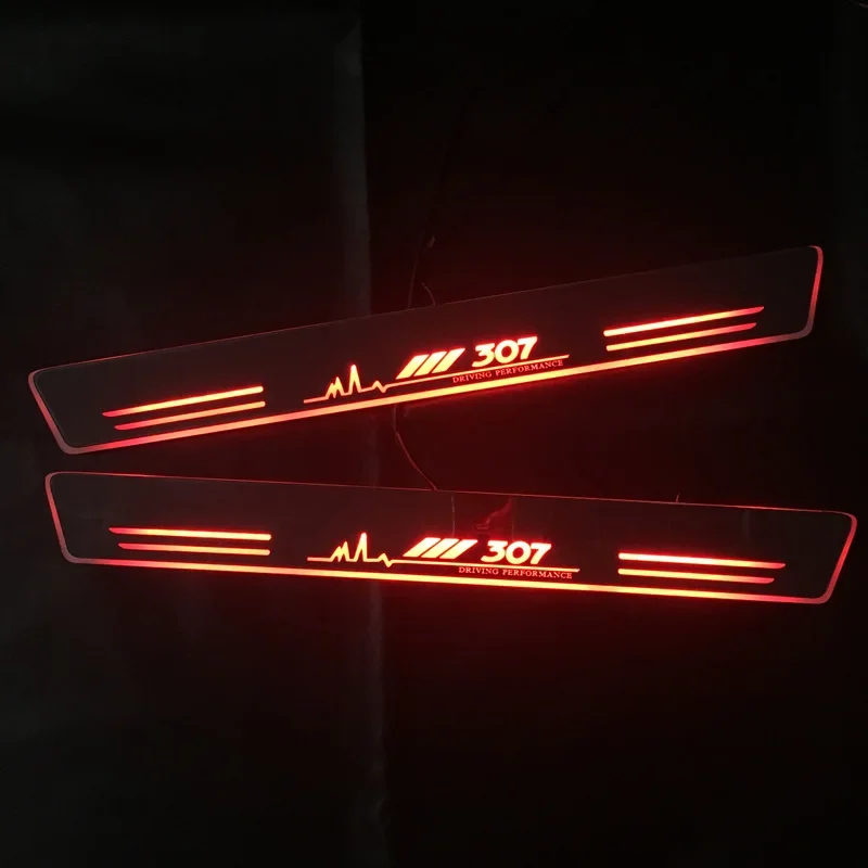 Добро пожаловать педальные фонари для Peugeot 307 2004-2011 2012 2013 лампы на пороги