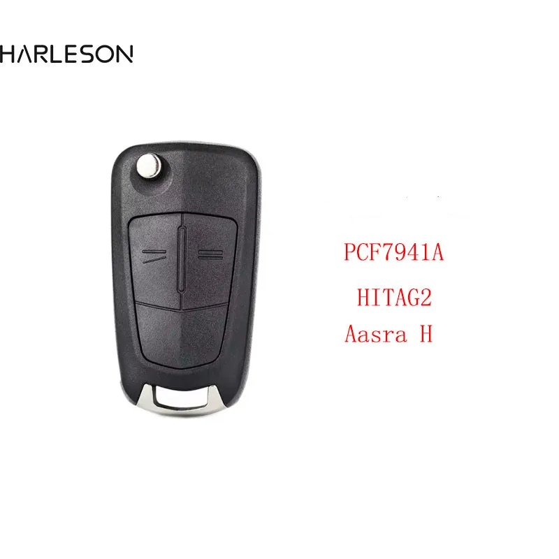 

2 кнопки 433 МГц PCF7941A дистанционный флип-ключ для Opel Astra H Zafira B 2004-2013 736-743-A 13.149.658 отмеченный подлинный ключ