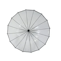 umbrella fashion transparent environmental protection gift sunshade sunscreen rainproof straight rod long handle umbrella