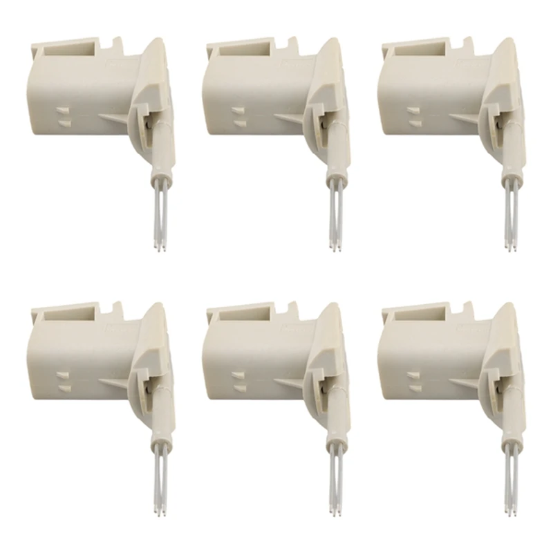6Pcs 4Pin Car Common Rail Diesel Injector Plug 7204-0983 For Volvo Fuel Engine