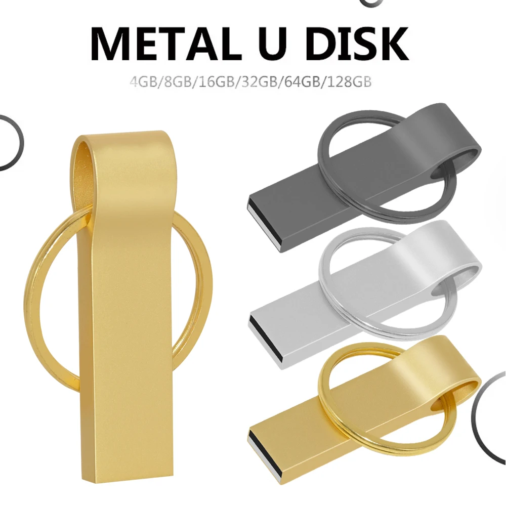 

Металлический USB-флеш-накопитель, 8 ГБ, 16 ГБ, 32 ГБ, 32 ГБ, 64 ГБ, 2,0 ГБ