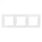 Sedna Рамка 3 поста горизонтальная белый (SDN5800521)