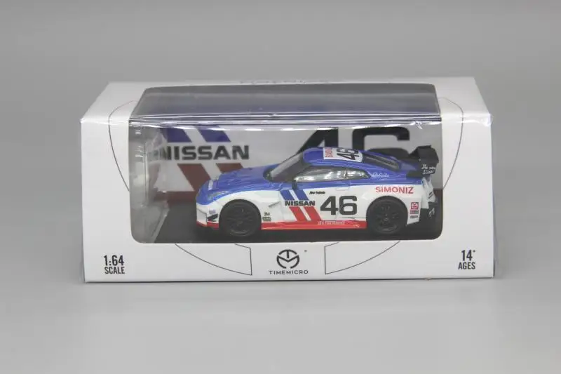 

Time TM alloy 1:64 touring car GTR BRE sports car model LB modified R35 GT-R suitable for Nissan RR collection ornaments gift