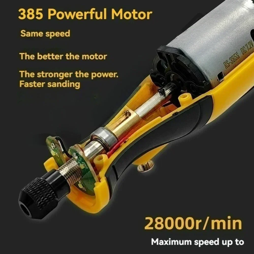 Беспроводной шлифовальный станок 7 2 В гравировальная ручка Беспроводная