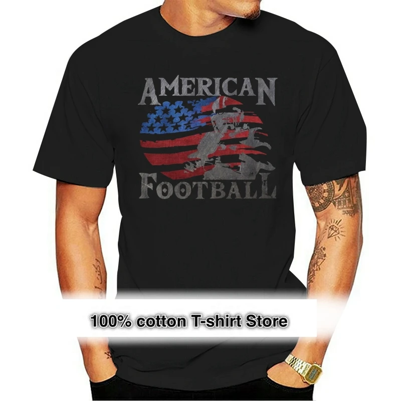 

Мужская футболка с коротким рукавом, американский футбол, США, Спортивная футболка для фанатов, женские футболки, футболки, топы
