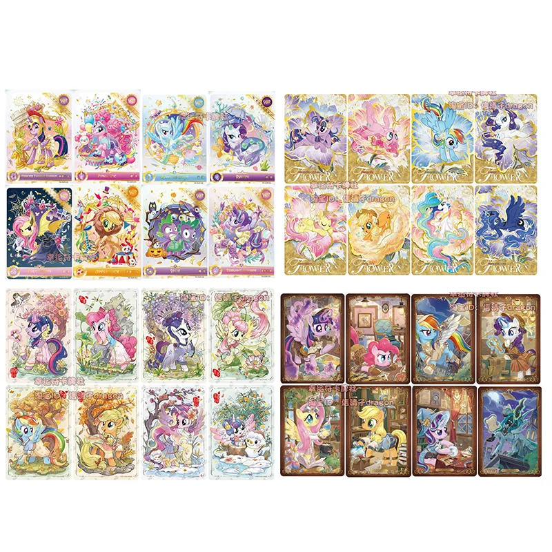 Оригинальные карточки KAYOU My Little Pony, набор Radiant Moon, полный комплект с Флаттершай и Пинки Пай, коллекция SP SGR LSR, одиночная карточка, подарочные игрушки (art.: 3920dc58bdb7e) - 3920dc58bdb7e