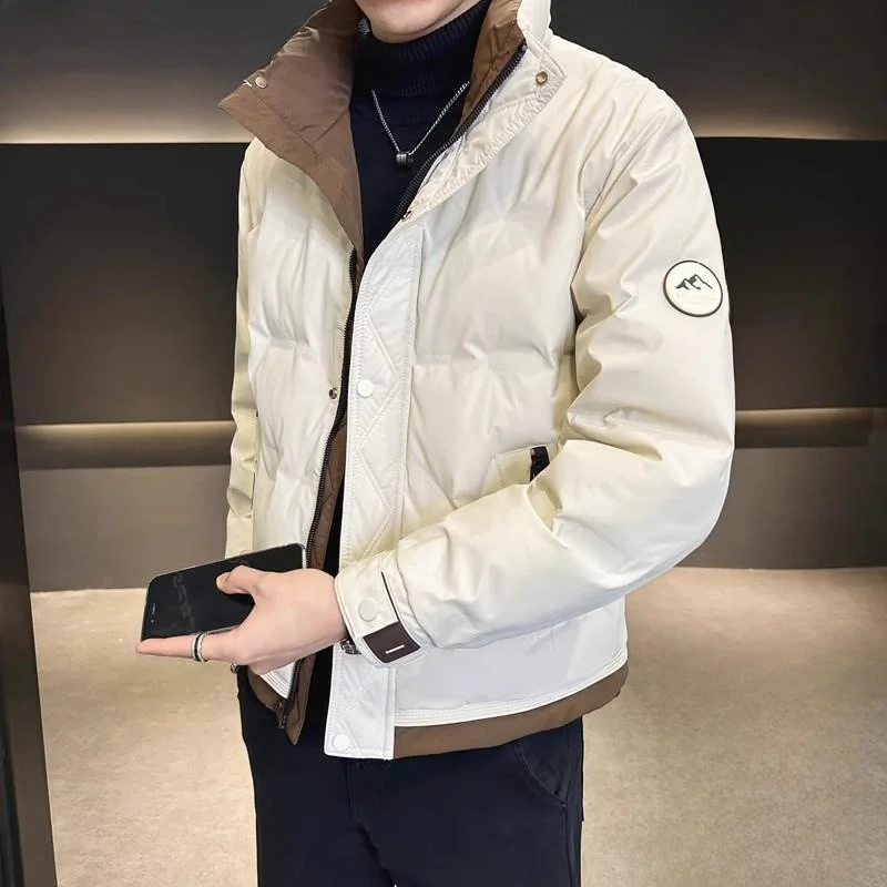 Утепленная верхняя одежда на утином пуху с красной фасолью корейская мода