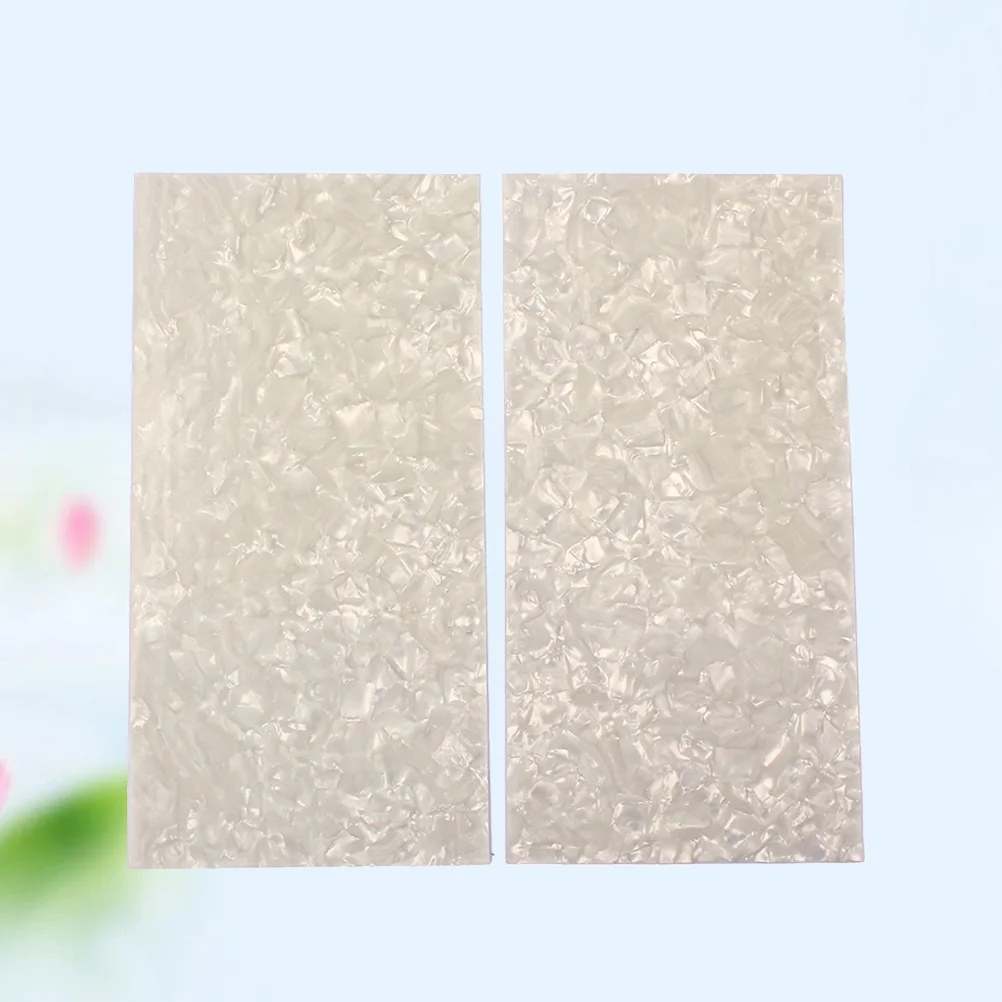 

Guitar Pickguard Headstock Material Veneer Pearl Blank Sheet Blanks Plate Inlay Scratch Overlay Head Diy Fretboard Markers Bass