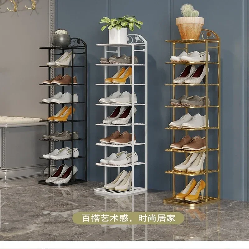 Бытовое решение для хранения Многоэтажный железный шкаф обуви идеально подходит