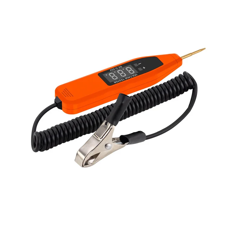 

High Precision 2.5-32V Electric Digital Display Universal Car Fuse Circuit Probe Tester Voltage Test Pen With Digital Display