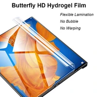 tpu butterfly hd hydrogel film for iphone ipad samsung huawei xiaomi 360 full cover soft front back screen protector 50pcs