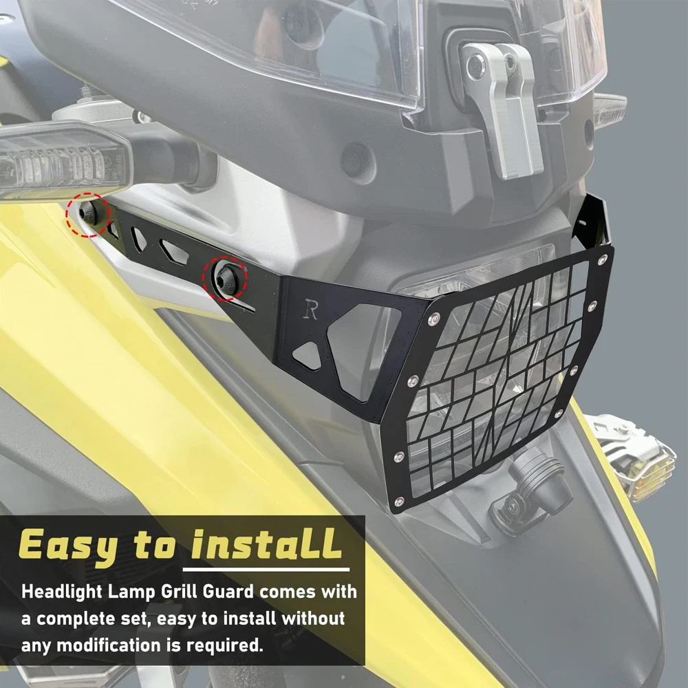 Новый протектор мотоциклетной фары решетка радиатора защитная крышка защитный