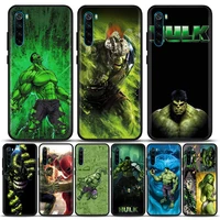 the hulk phone case for redmi 6 6a 7 7a note 7 note 8 8a pro 8t note 9 9s pro 4g 9t soft silicone
