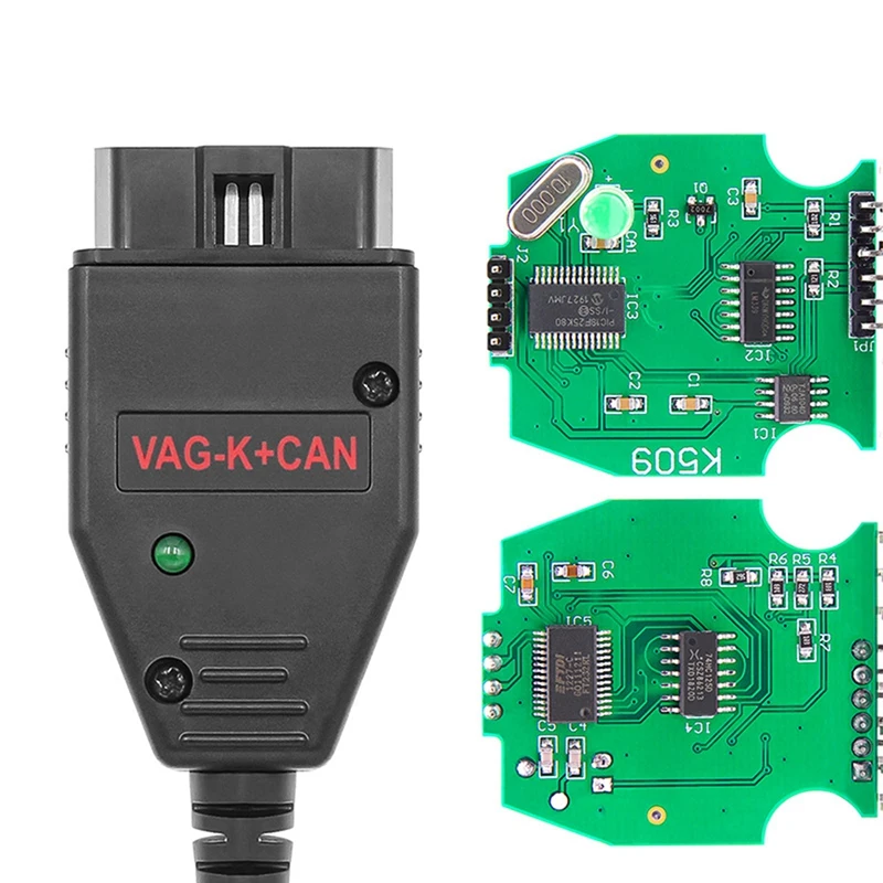 Диагностический инструмент VAG K + CAN Commander 1 4 с USB-кабелем для VW // Skoda K-Line - купить по
