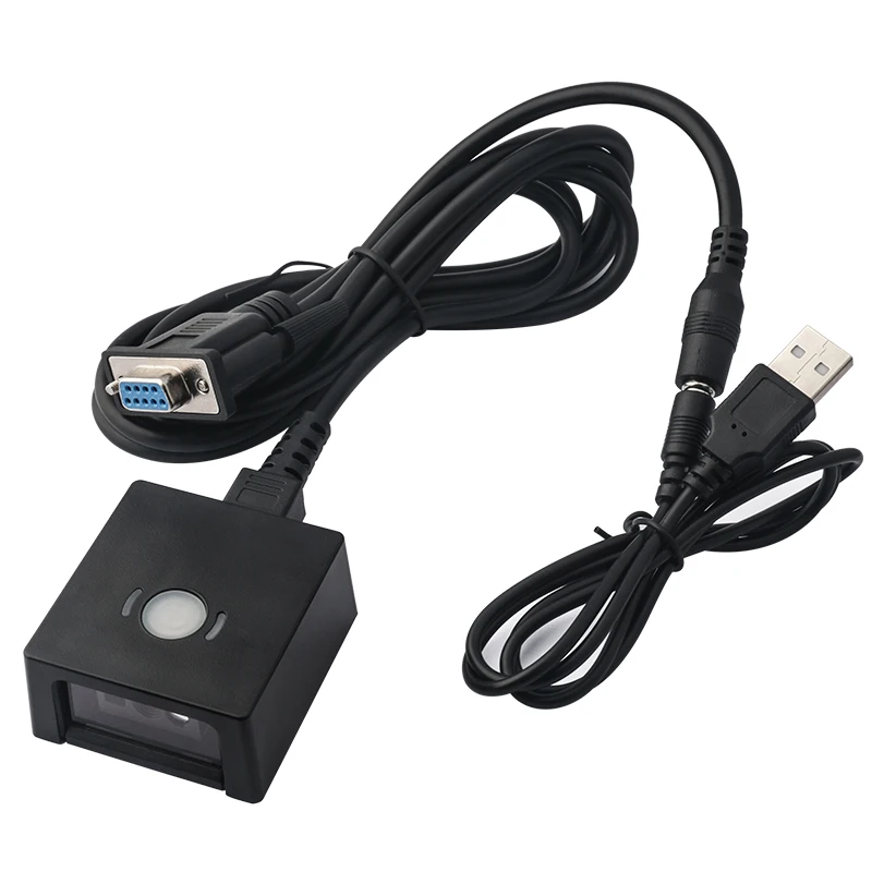 Настольный сканер штрих-кода USB RS232 с фиксированным креплением высокой плотности