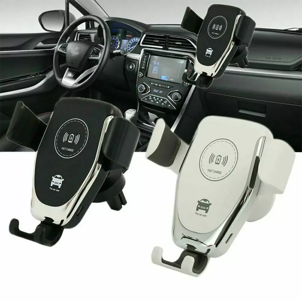 

Car accessories 10W Wireless Car Charger Air Vent Mount Phone Holder For iPhone XS Max S9 MIX 2S Huawei Mate 20 Pro 20 RS