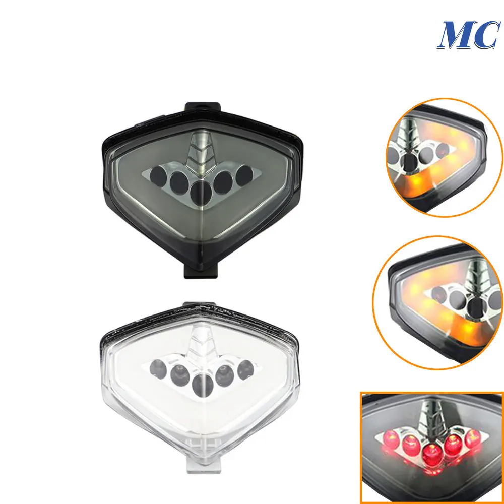 

Rear Tail Light Brake Turn Signals Integrated LED Light For Honda CB1000R 2008-2016 CB600F Hornet 2007-2014 CBR600F 2011-2014