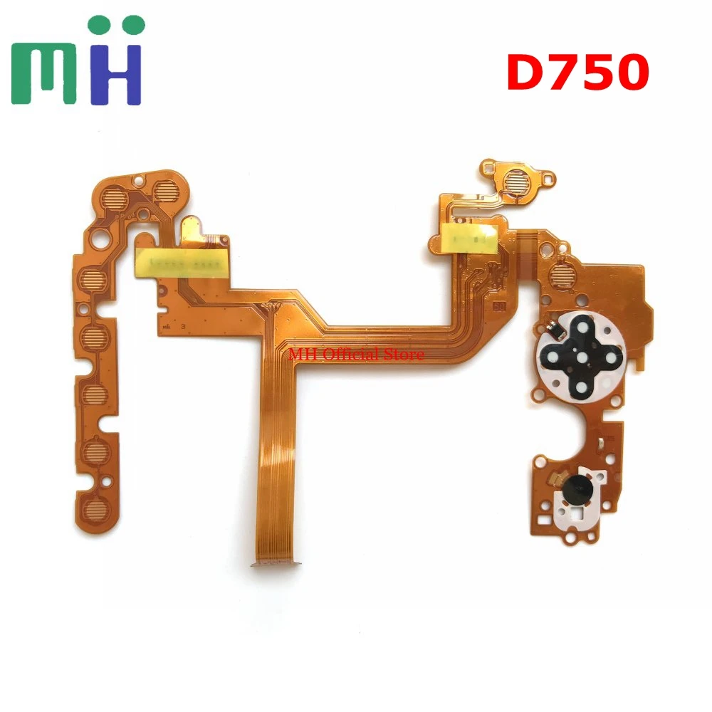 

For Nikon D750 Rear Cable Back Cover LCD Button Flex FPC connect Mainboard Driver PCB Board Unit Camera Spare Part