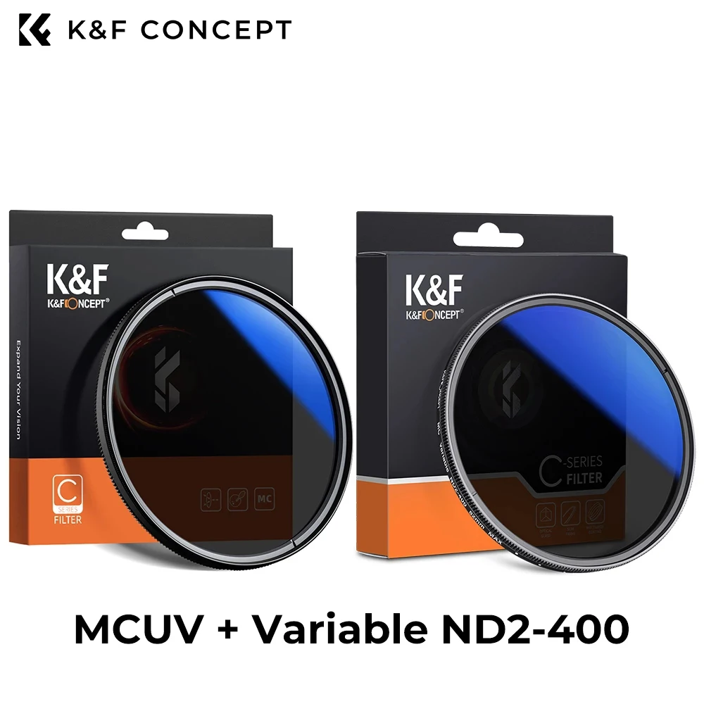 Комплект фильтров K &amp F Concept MC UV для объектива камеры ND2-400 - Цена: 4364.75