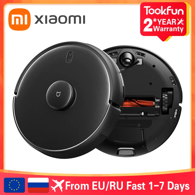  Робот-пылесос XIAOMI MIJIA Pro подметание, стирка, швабра, домашняя пыль, стерилизация 4000PA, циклонное всасывание, умная запланированная карта 