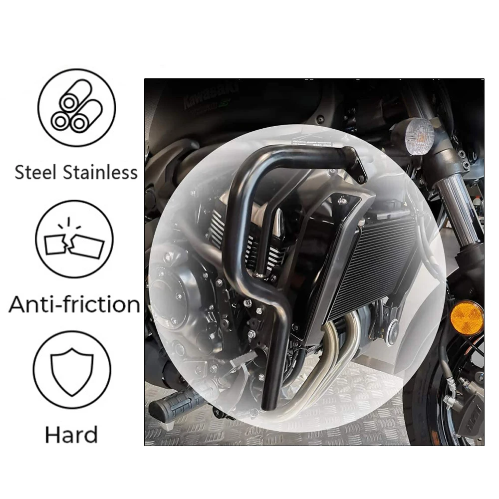 Для Kawasaki Vulcan S 650 VN650 EN650 2015 2016 2017-2022 защита мотоциклетного шоссейного бампера