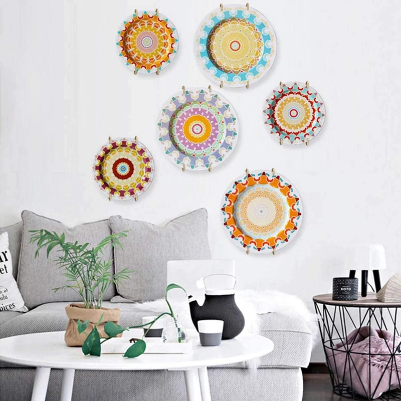 Вешалки для тарелок на стену 6 8 10 12 дюймов настенные вешалки декоративные