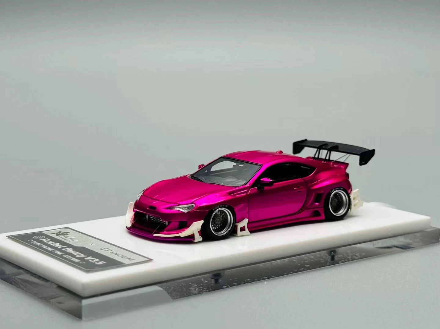 1:64 PANDEM Rocket Rabbit GT86 миниатюрная модель автомобиля из смолы украшение для взрослых