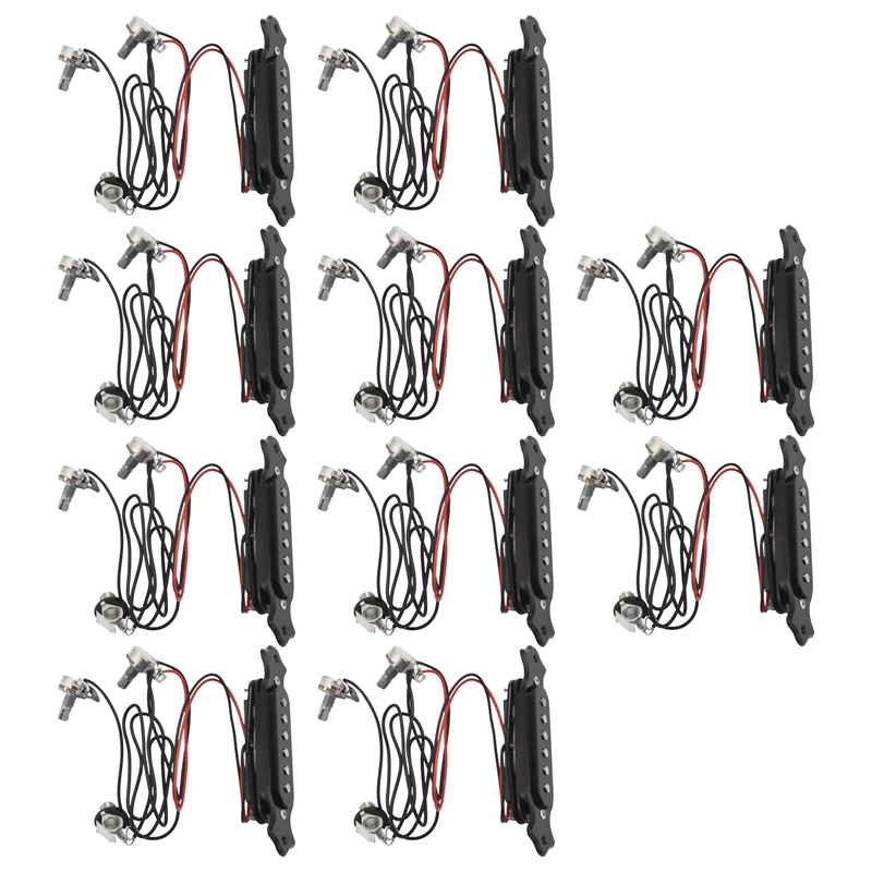 

10X Magnetic Acoustic Pickup For Guitar Black