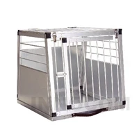 family and pet salon use pet car cage aluminum foldable cat dog pet carrier car cosy dog car cage
