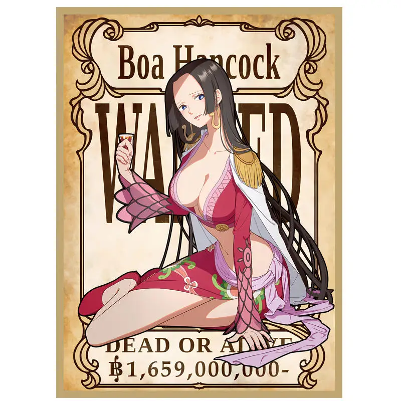 Коллекционные чехлы для карт One Piece 60 шт. Джо Элли Бонни Нами Хэнкок Морган Ле Фэй