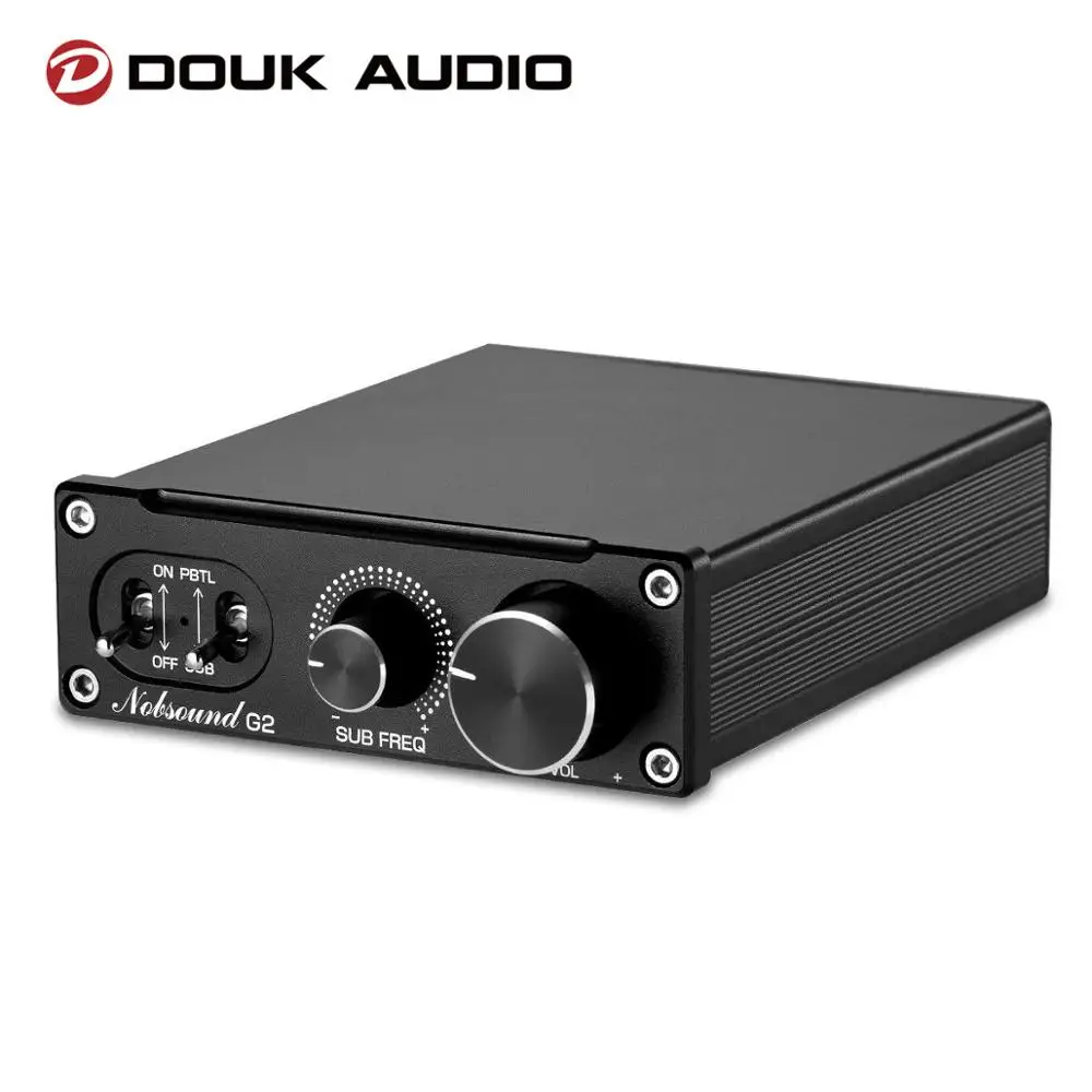 Миниатюрный одноканальный сабвуфер Douk Audio G2 полночастотный Hi-Fi Цифровой