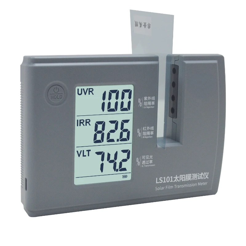 

LS101 Window Tint Glass Solar Film Transmission Meter Ultraviolet Infrared Rejection Rate UVR IRR VLT Tester