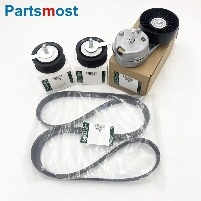 

LR035502 LR035493 LR036304 3,0 дизельный натяжной шкив приводного ремня генератора для Land Rover Range Rover 13- RR Sport Discovery 4