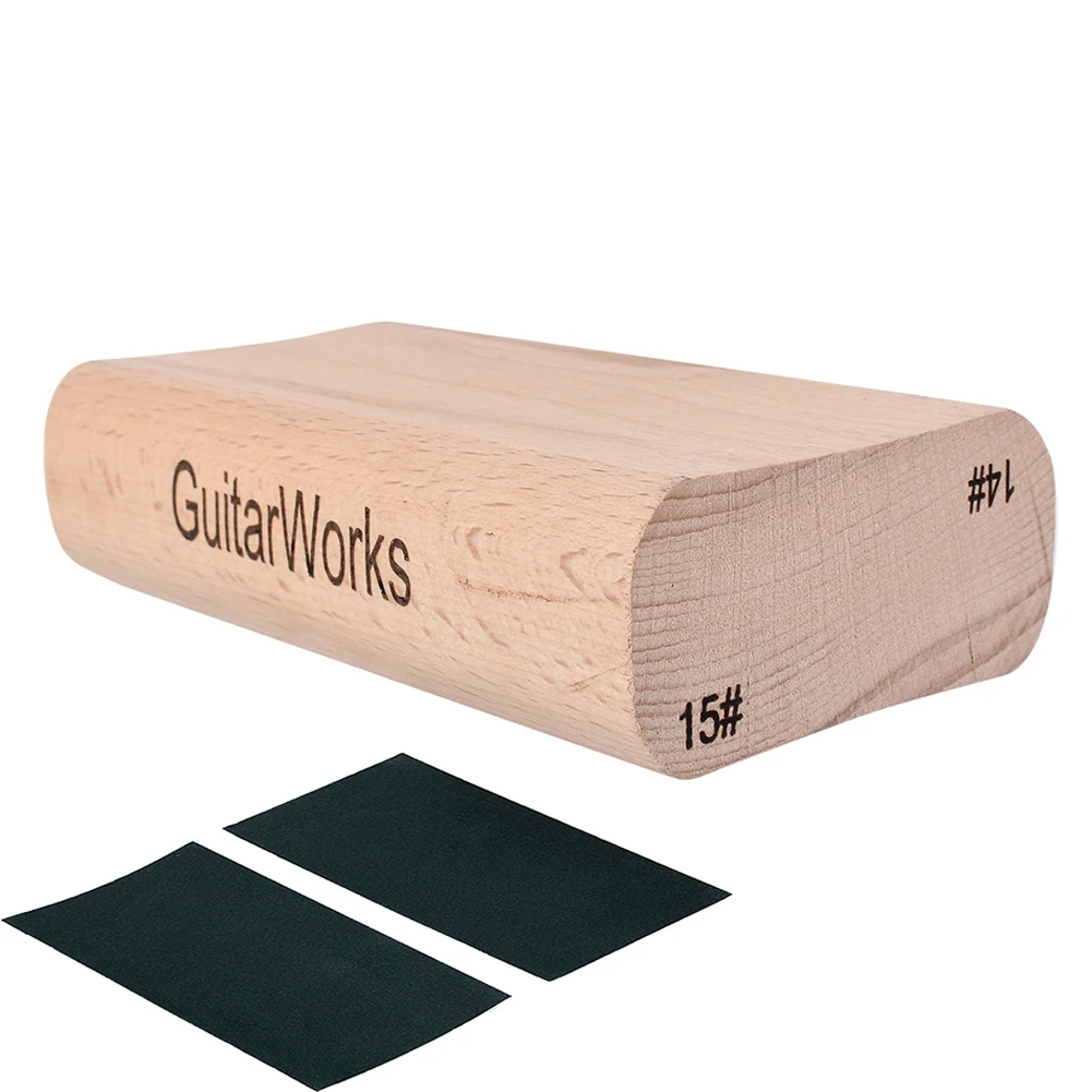 

Guitar Radius Sanding Block Fingerboard Fret Wire Leveling Tool 7.25&9.5 Inch Guitar Bass Fret Leveling Fingerboard Luthier Tool